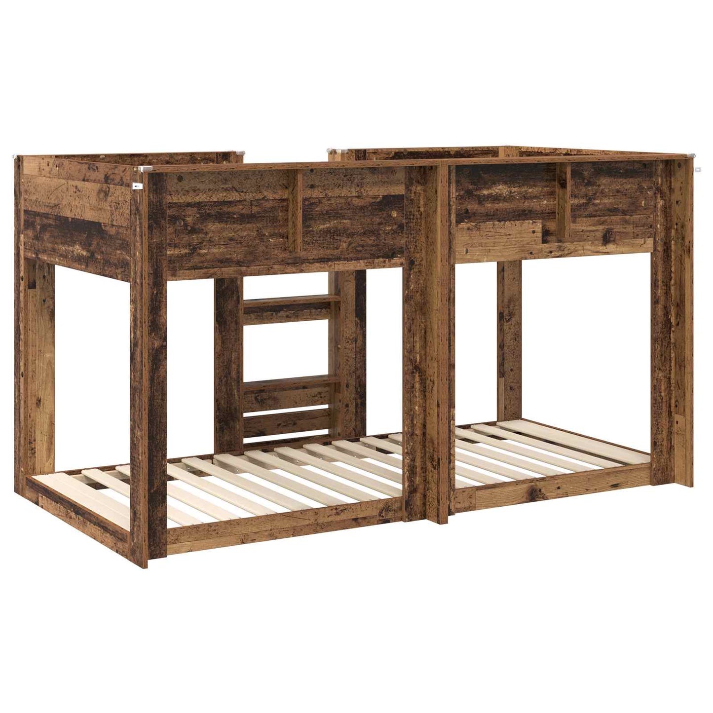 Køyeseng for Barn Gammelt tre 75 x 190 cm Konstruert tre