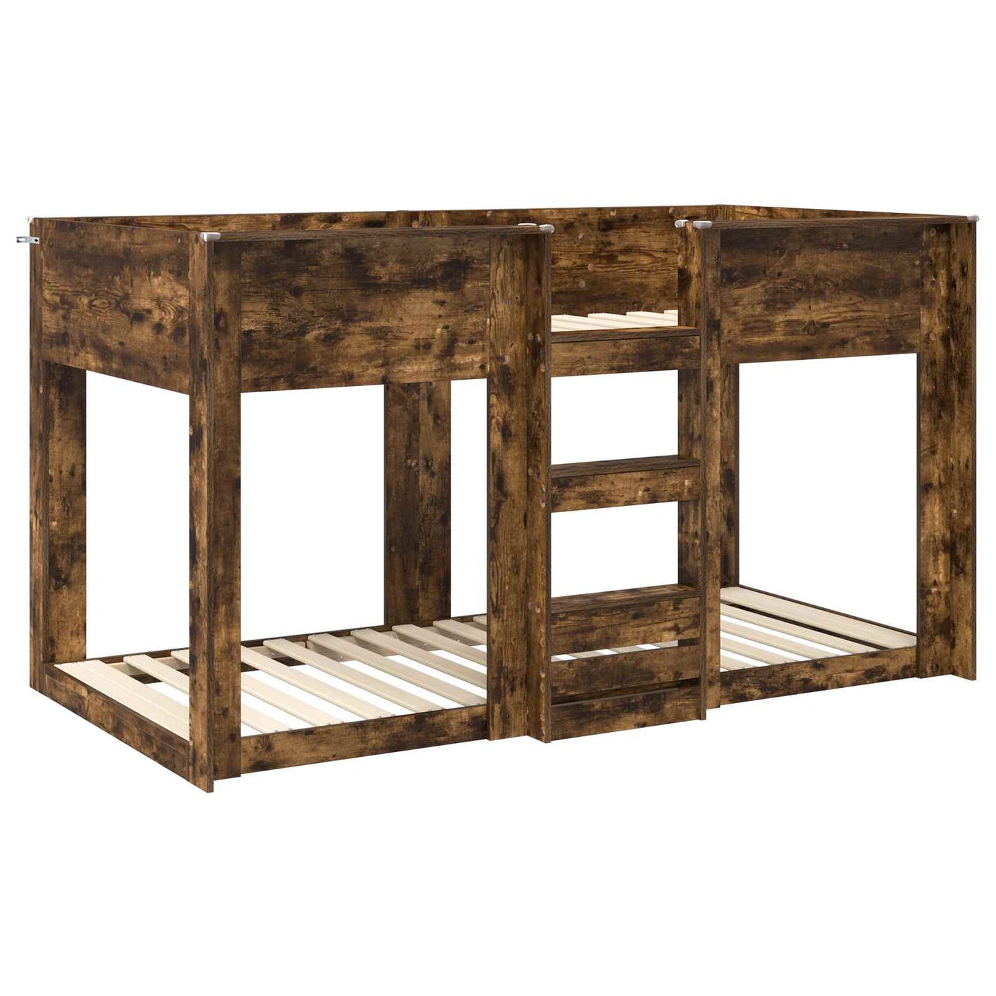 Køyeseng for Barn Røkt eik 80 x 200 cm Konstruert tre