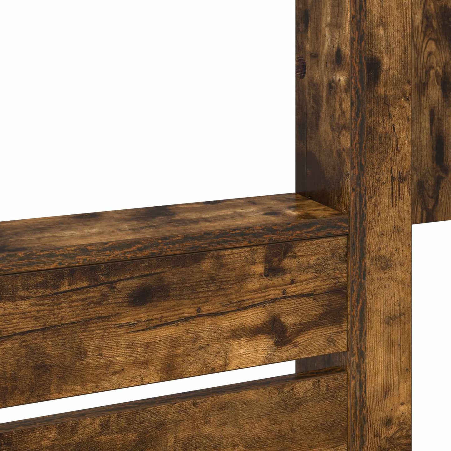 Køyeseng for Barn Røkt eik 75 x 190 cm Konstruert tre