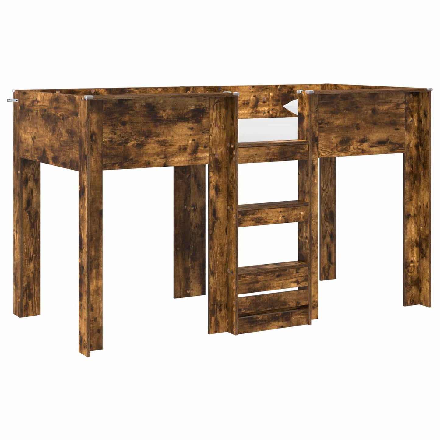 Køyeseng for Barn Røkt eik 75 x 190 cm Konstruert tre