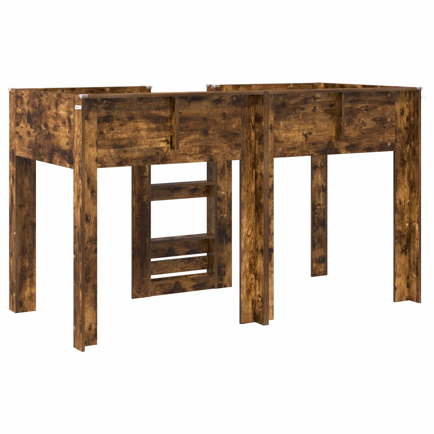 Køyeseng for Barn Røkt eik 75 x 190 cm Konstruert tre