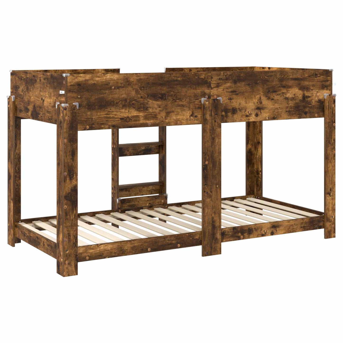 Køyeseng for Barn Røkt eik 80 x 200 cm Konstruert tre