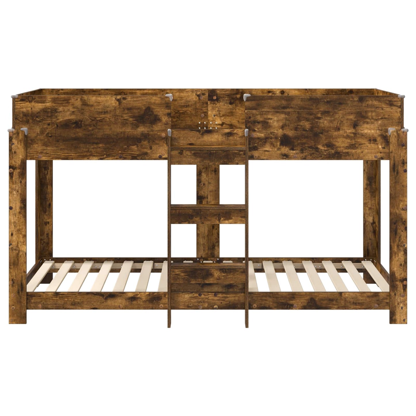 Køyeseng for Barn Røkt eik 80 x 200 cm Konstruert tre