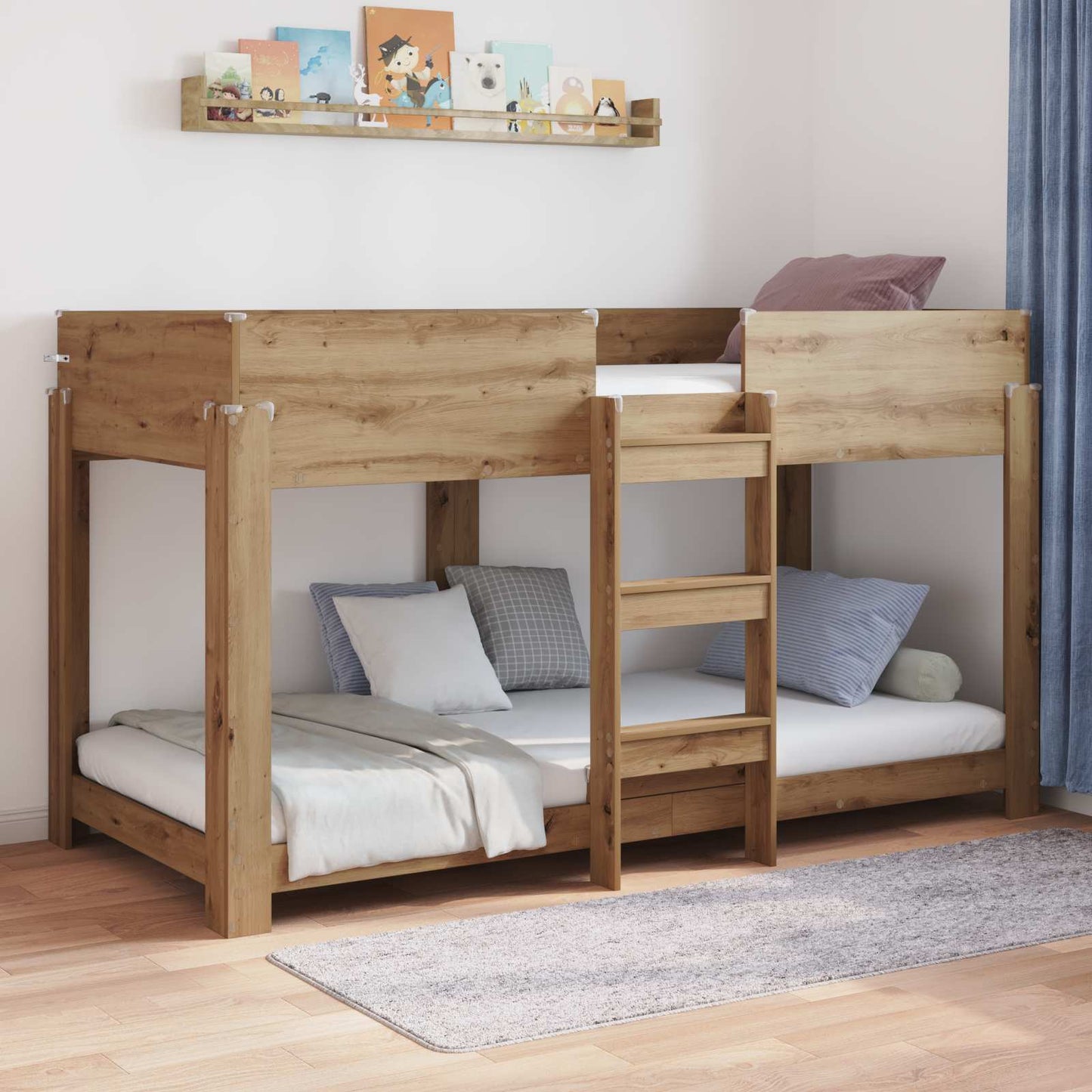 Køyeseng for Barn Artisan Eik 80 x 200 cm Konstruert tre