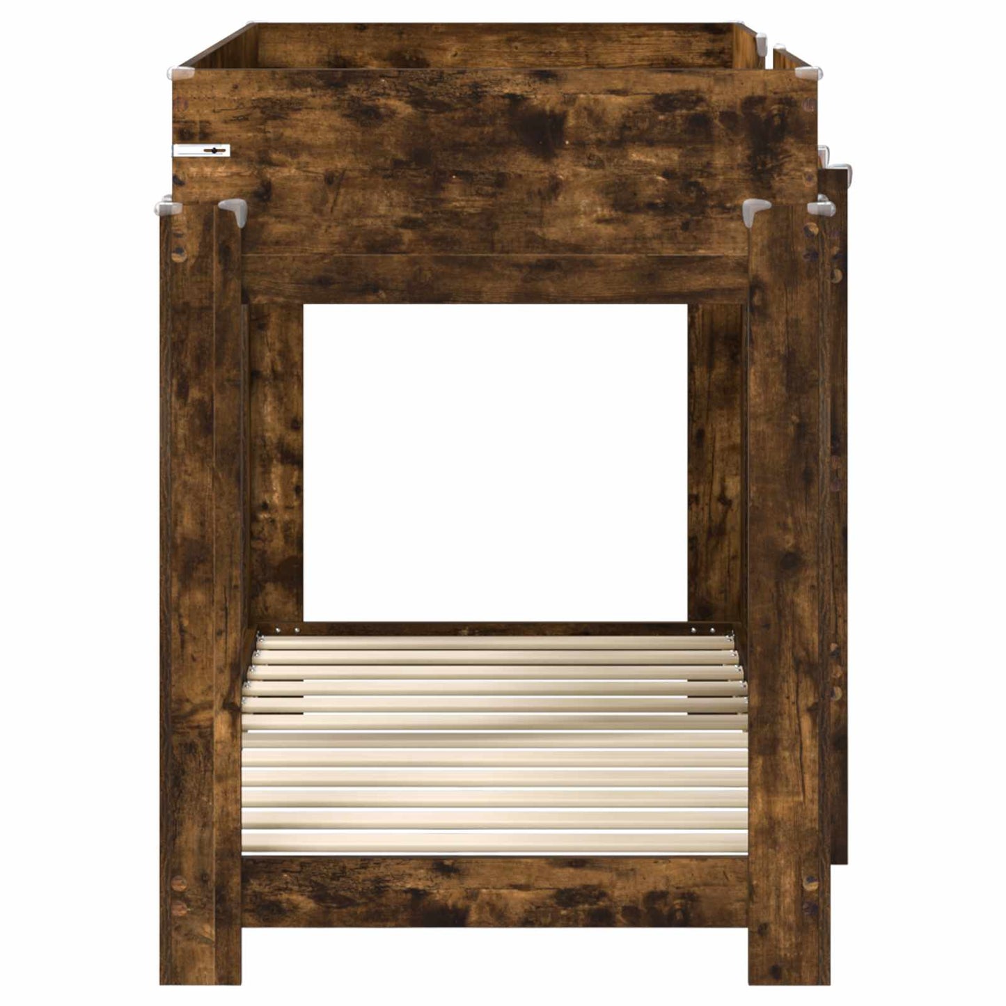 Køyeseng for Barn Røkt eik 80 x 160 cm Konstruert tre