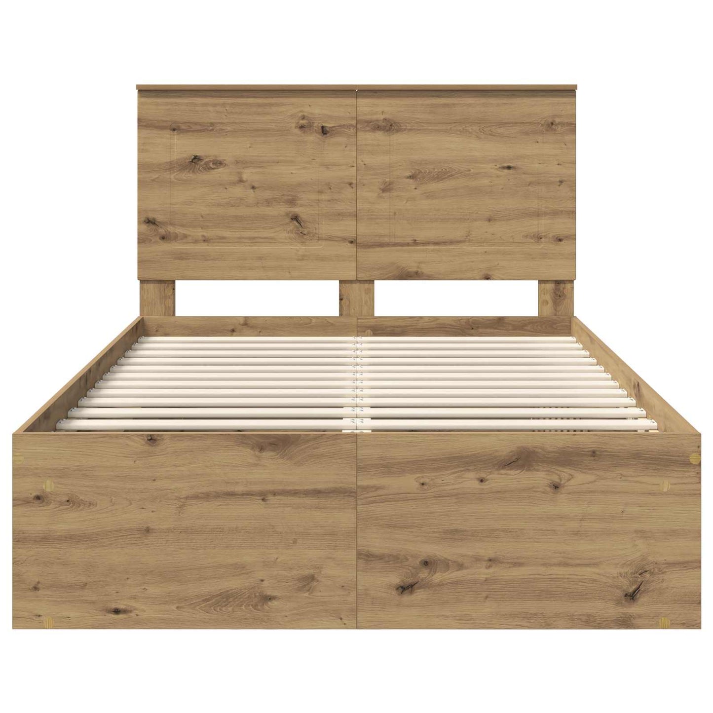 Sengestamme Kunstnerisk Eik 135 x 190 cm Massiv furu