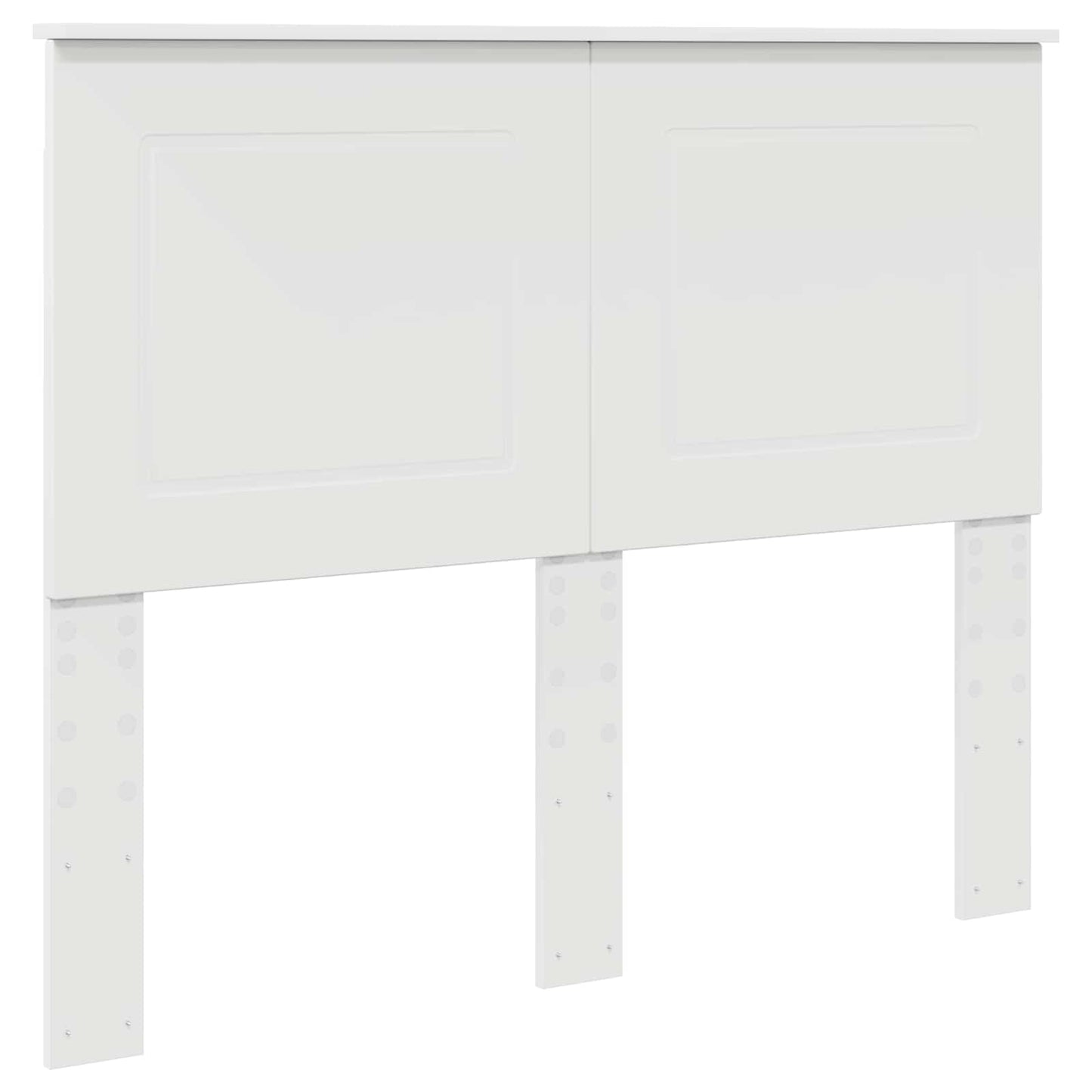 Sengestamme med hodegjerde Hvit 120 x 200 cm Massiv furu