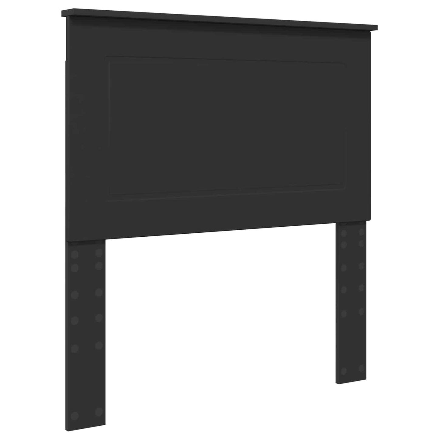 Sengestamme med skuff Svart 100 x 200 cm Ingeniørtre