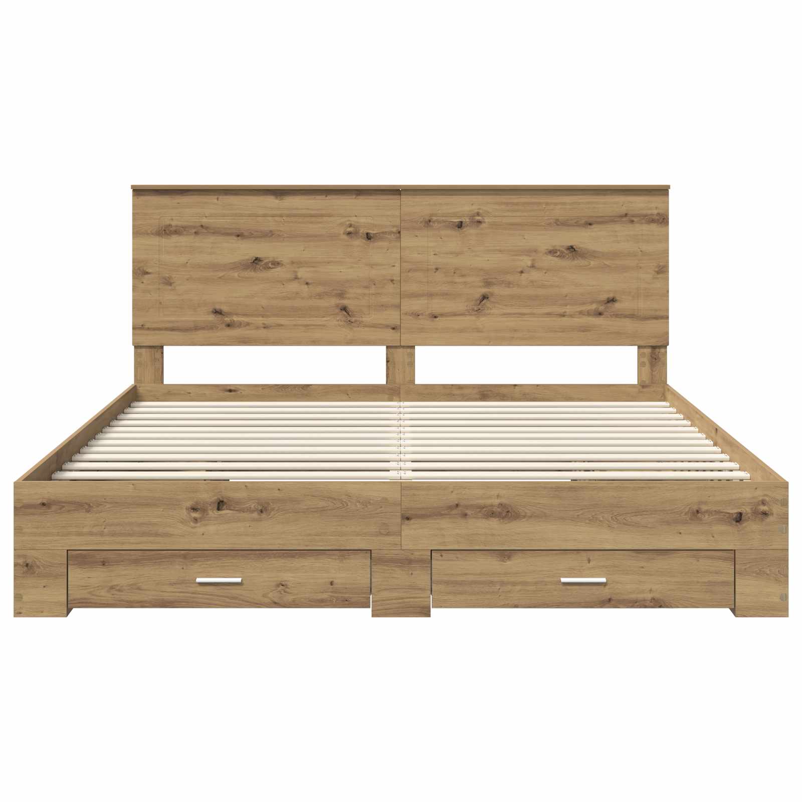 Sengestamme med skuff Artisan Eik 180 x 200 cm Konstruert tre