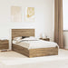 Sengestamme med skuff Artisan Eik 120 x 190 cm Konstruert tre