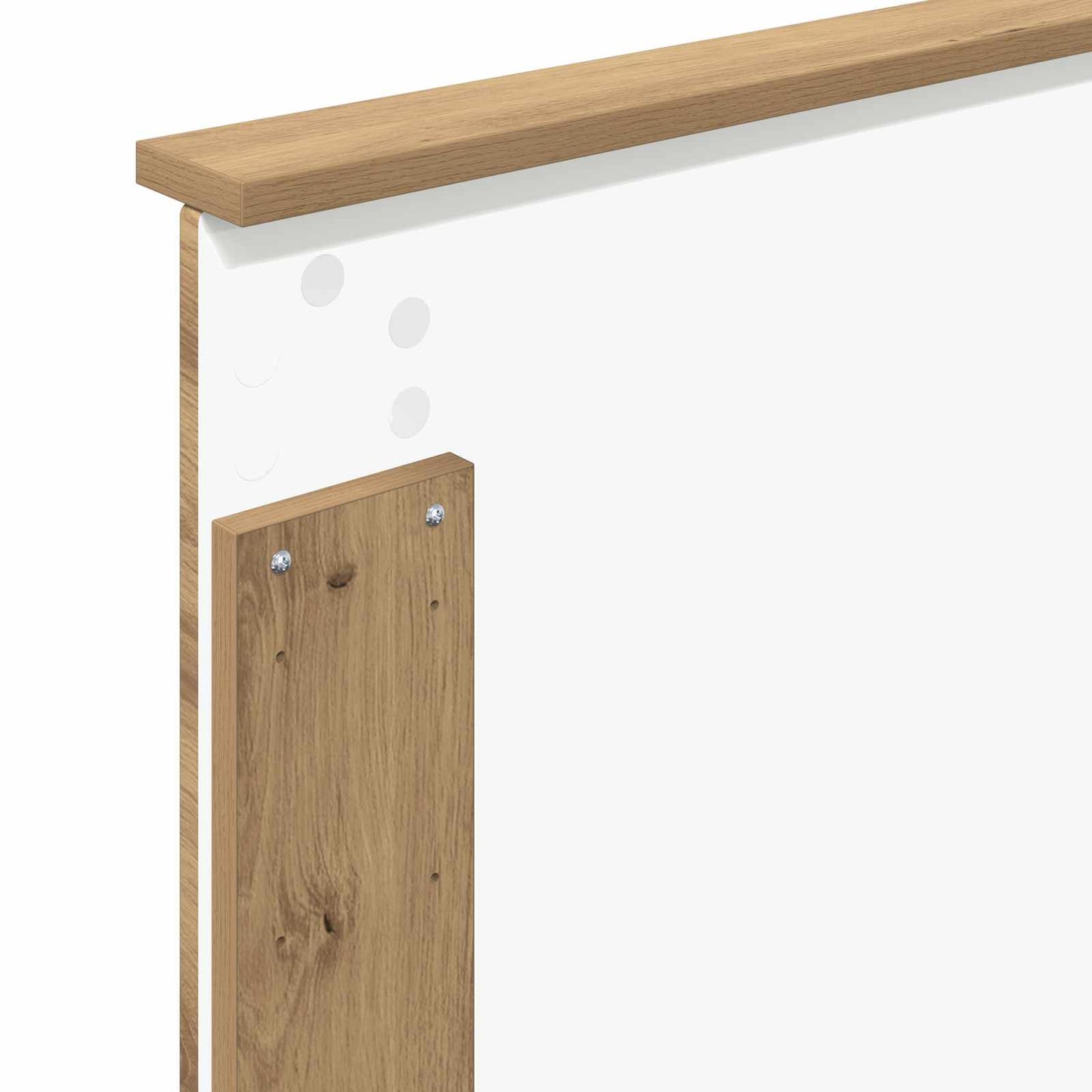 Sengestamme med skuff Artisan Eik 100 x 200 cm Konstruert tre
