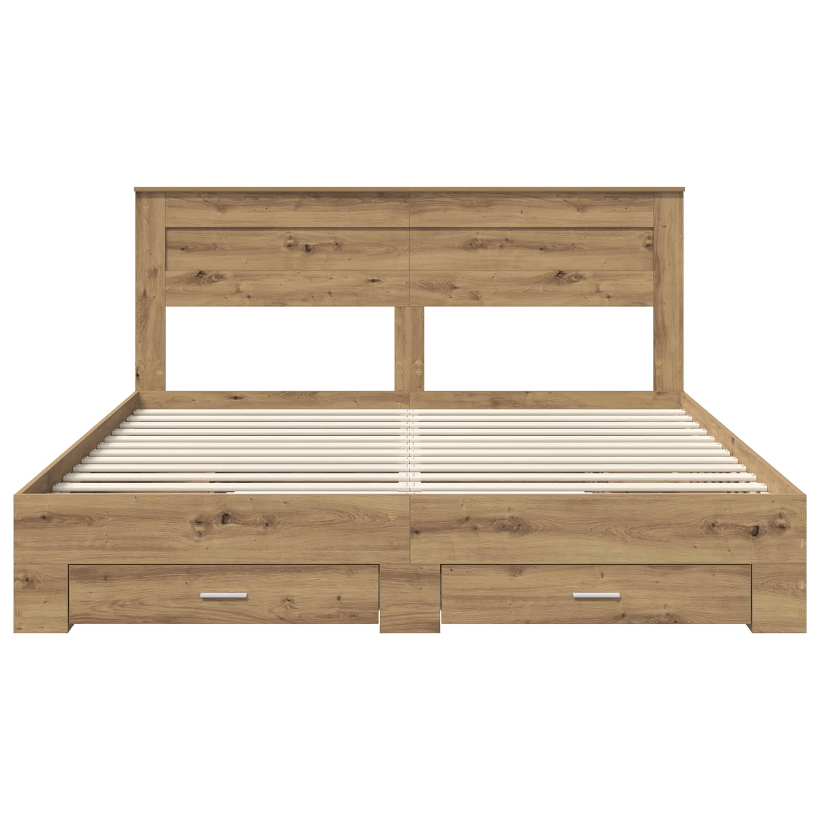 Sengestamme med skuff Artisan Eik 180 x 200 cm Konstruert tre