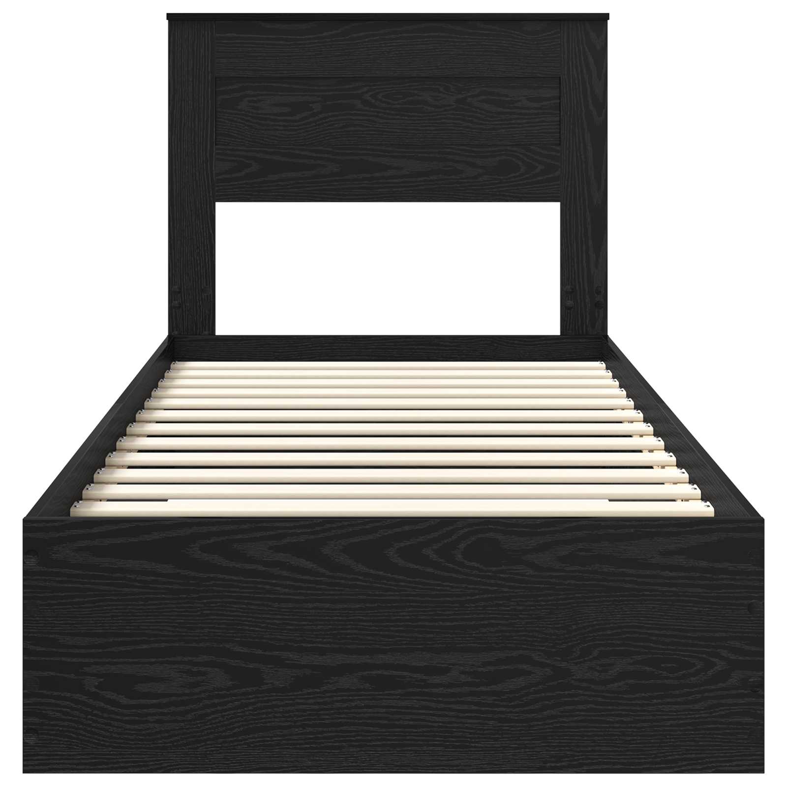 Sengestamme med skuff med hodegjerde med lagring Konstruert tre