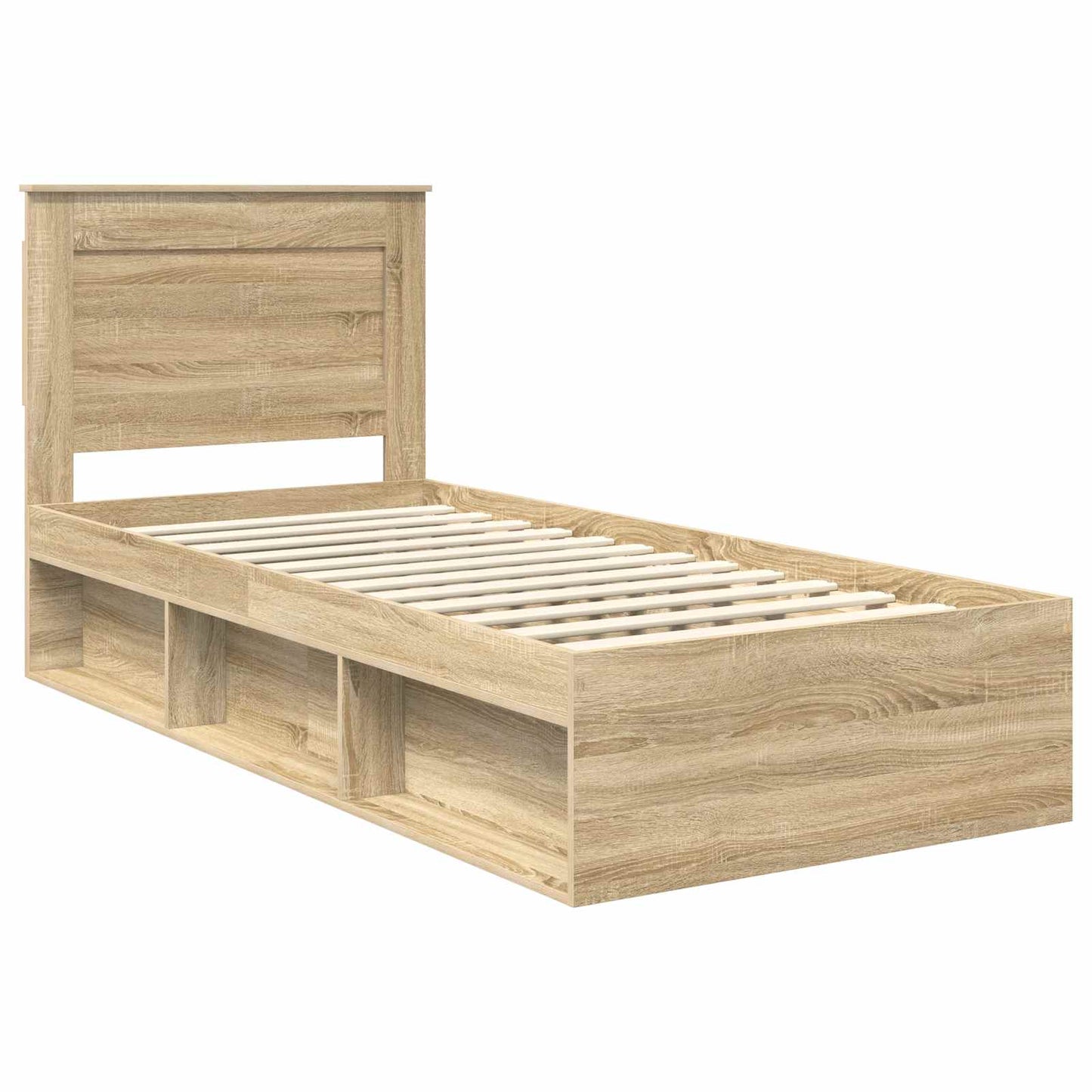 Sengestamme med hodegjerde Sonoma 100 x 200 cm Massiv furu