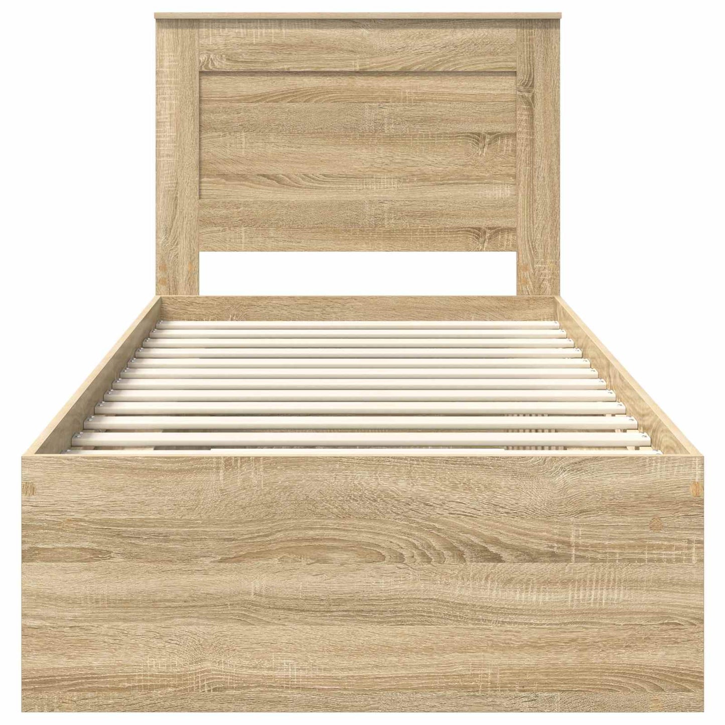 Sengestamme med hodegjerde Sonoma 100 x 200 cm Massiv furu