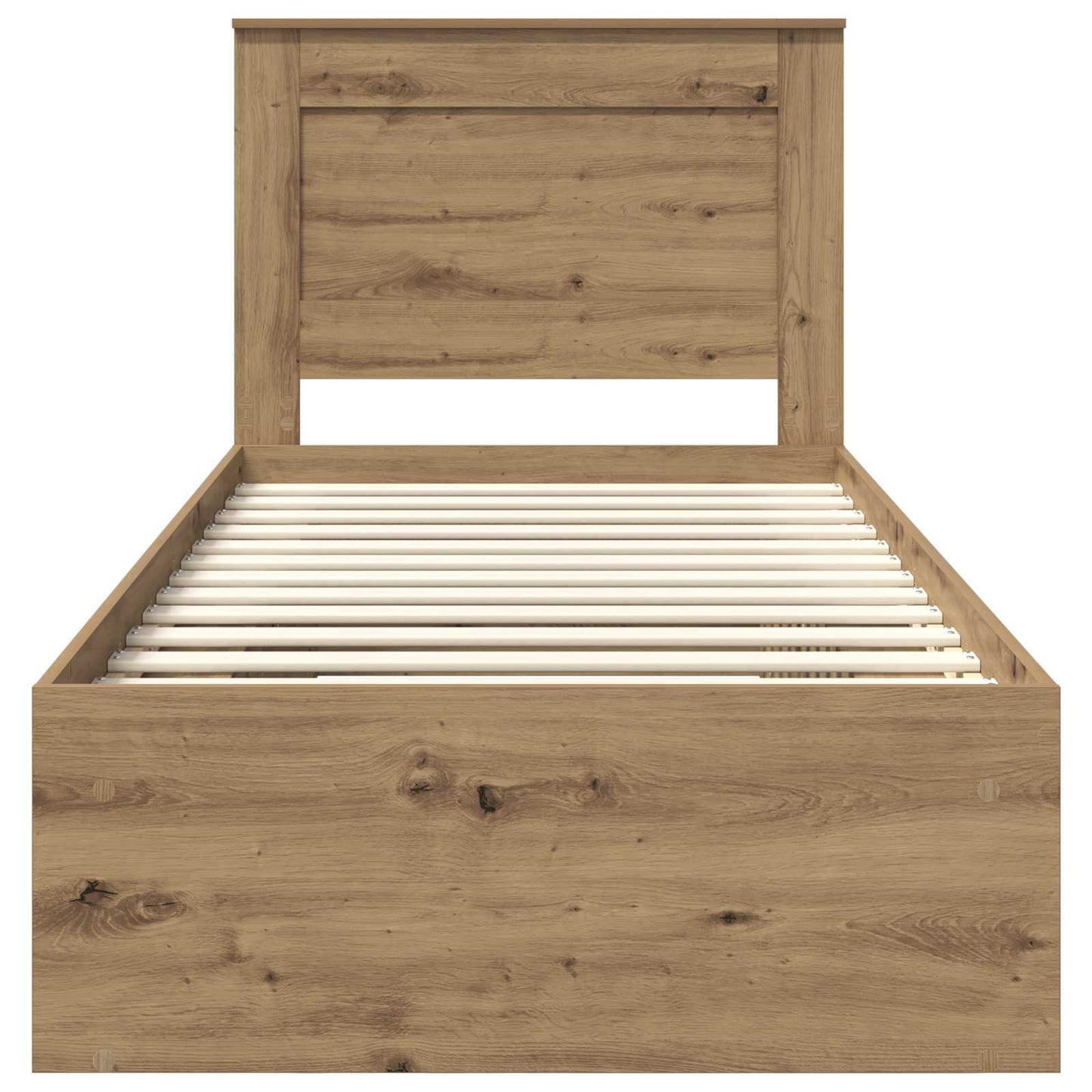 Sengestamme Kunstnerisk Eik 75 x 190 cm Massiv furu