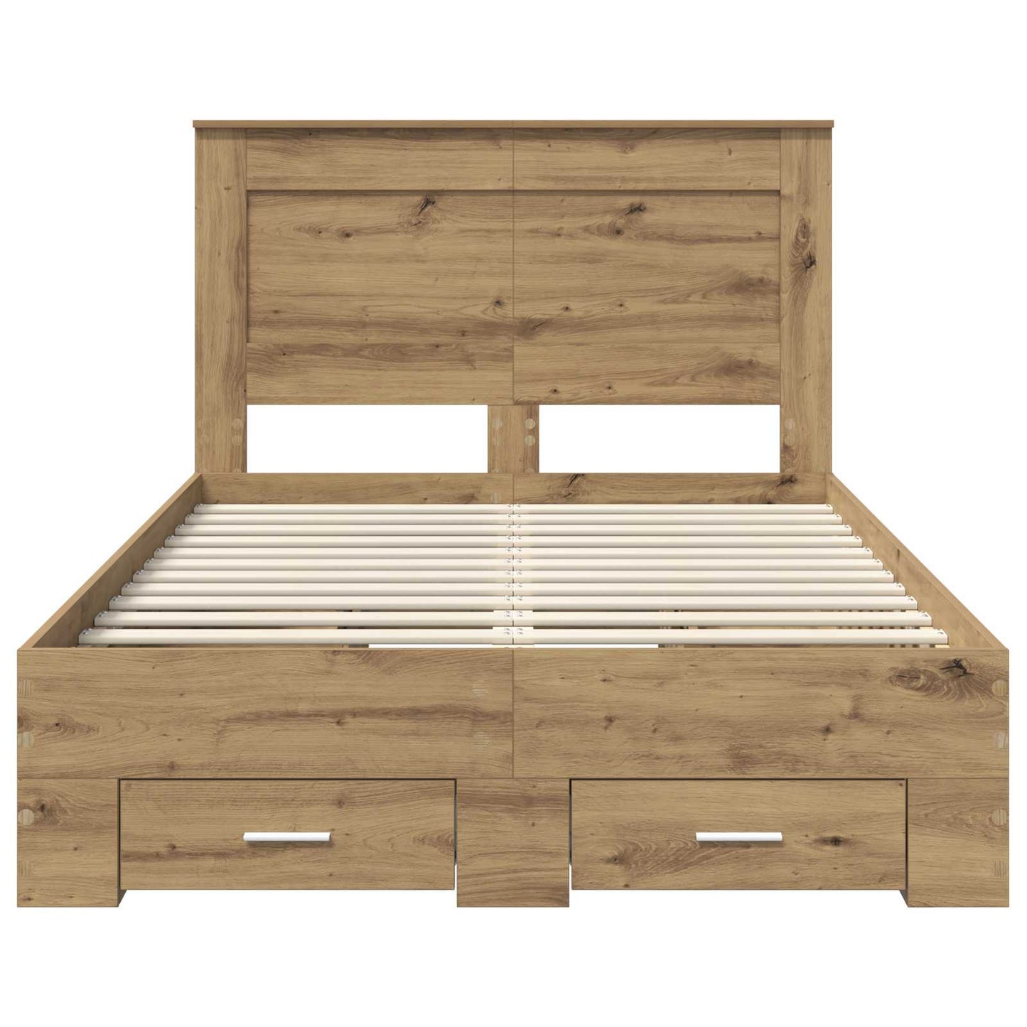 Sengestamme med skuff Artisan Eik 120 x 190 cm Konstruert tre