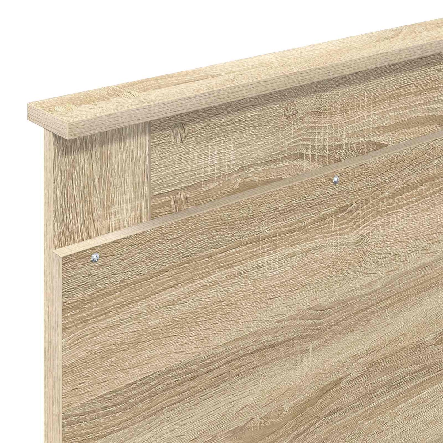 Sengestamme med skuff Sonoma eik 100 x 200 cm Konstruert tre