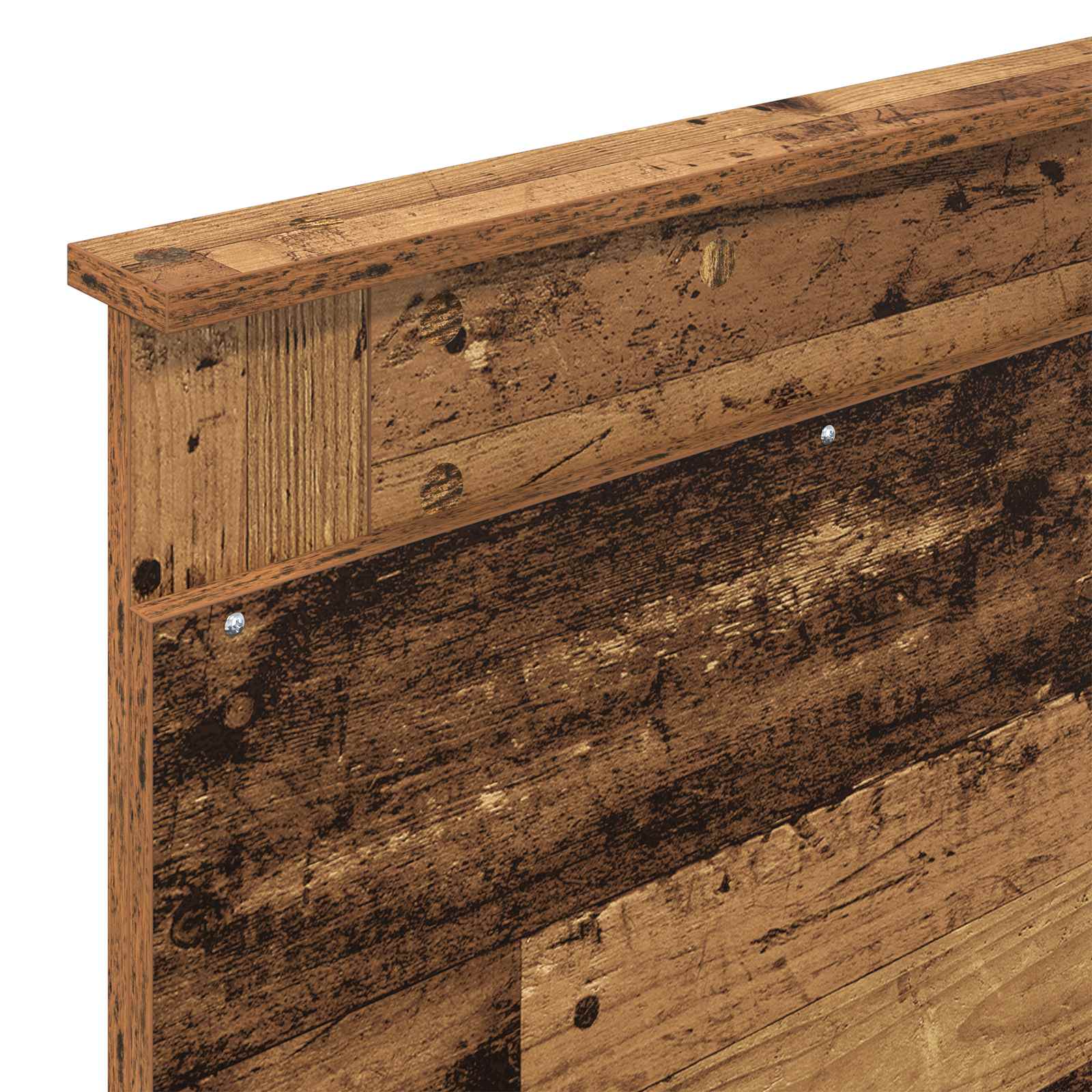 Sengestamme med skuff med hodegjerde med lagring Konstruert tre