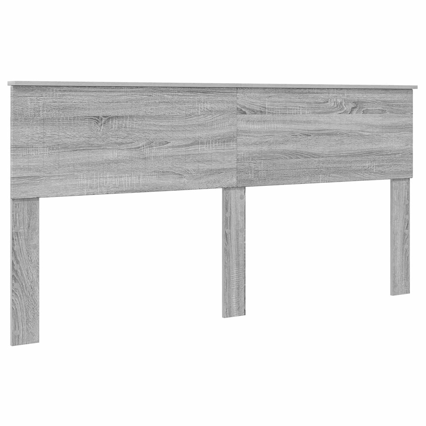 Sengestamme med hodegjerde Grå Sonoma 180 x 200 cm Massiv furu