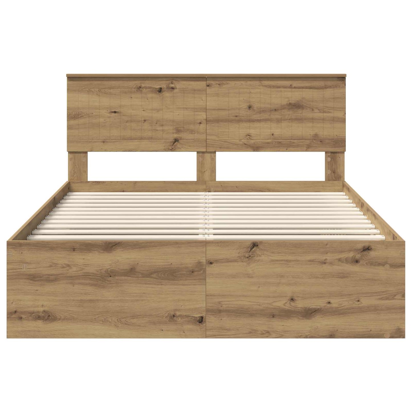 Sengestamme Kunstnerisk Eik 135 x 190 cm Massiv furu