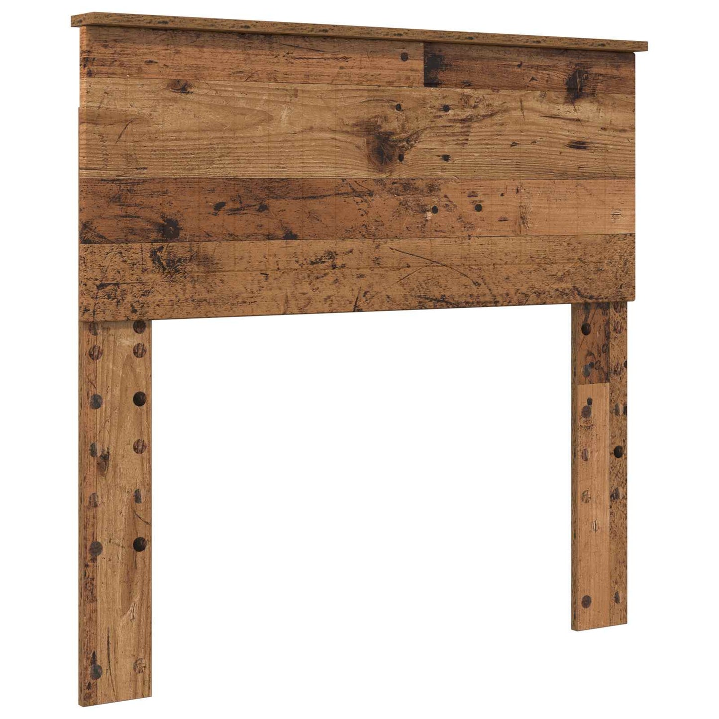 Sengestamme med hodegjerde Gammelt tre 90 x 200 cm Massiv furu