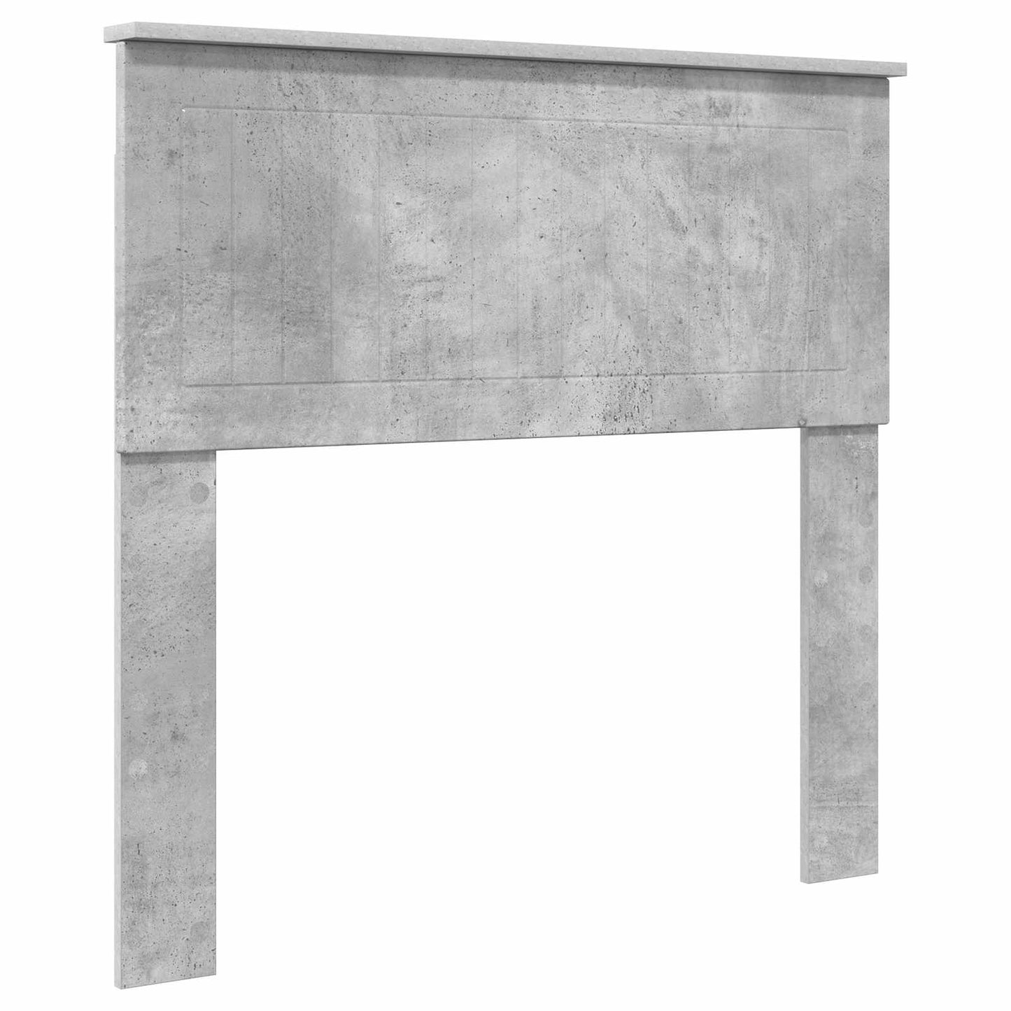 Sengestamme med skuff Betonggrå 90 x 200 cm Ingeniørtre