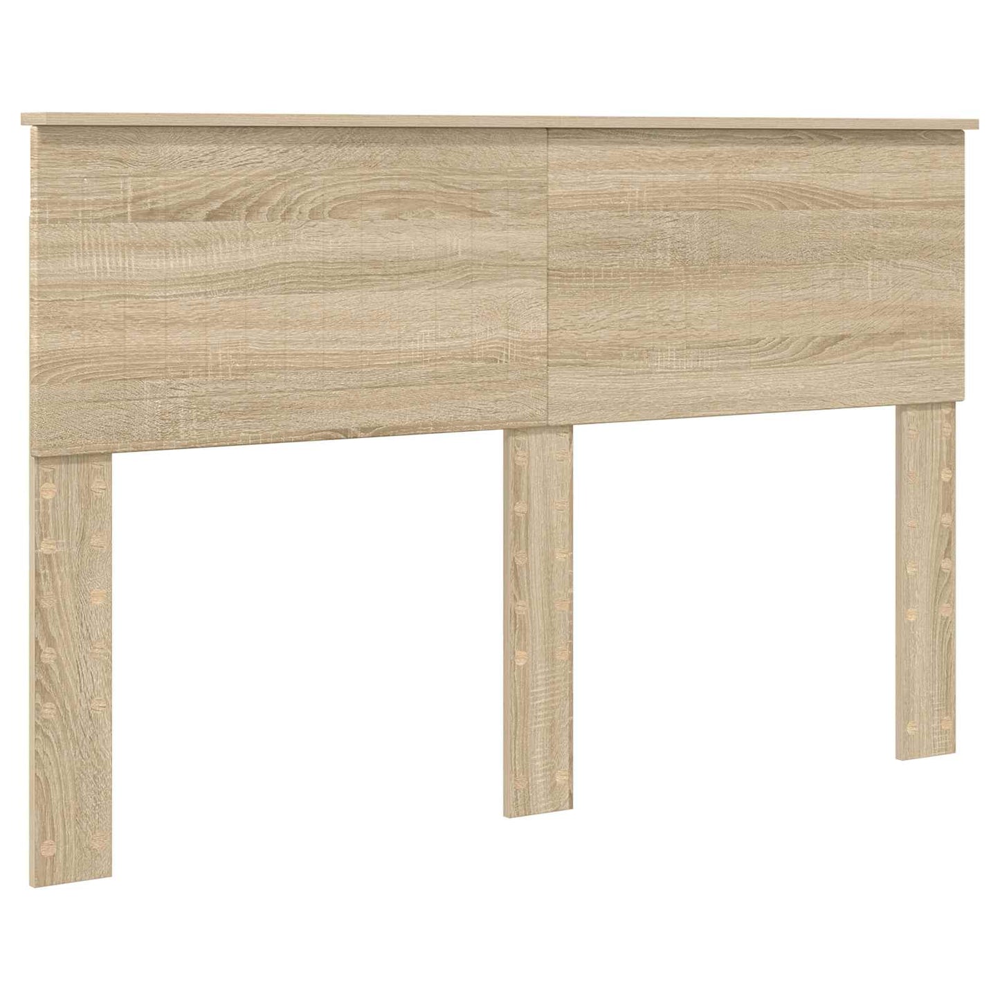 Seng med Oppbevaring Sonoma eik 140 x 200 cm Konstruert tre