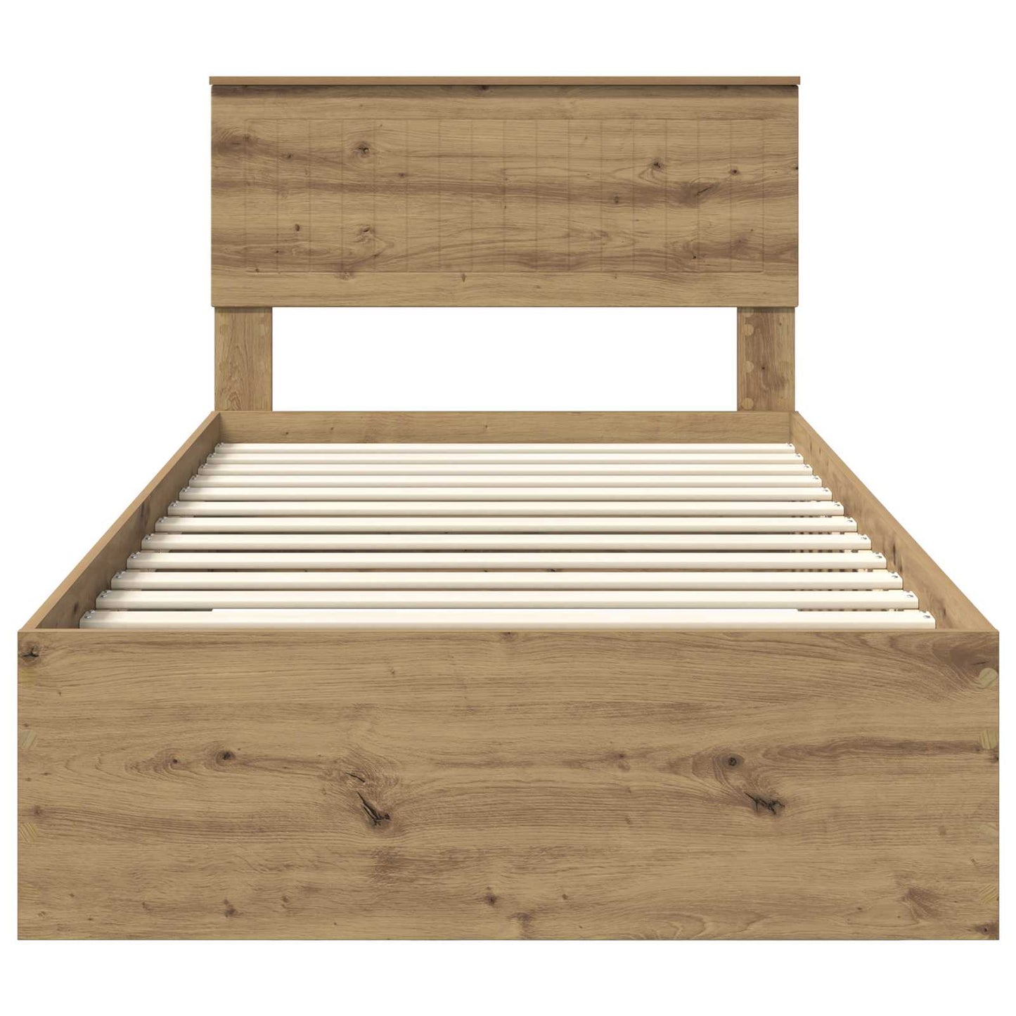 Sengestamme med skuff Artisan eik 100 x 200 cm Konstruert tre