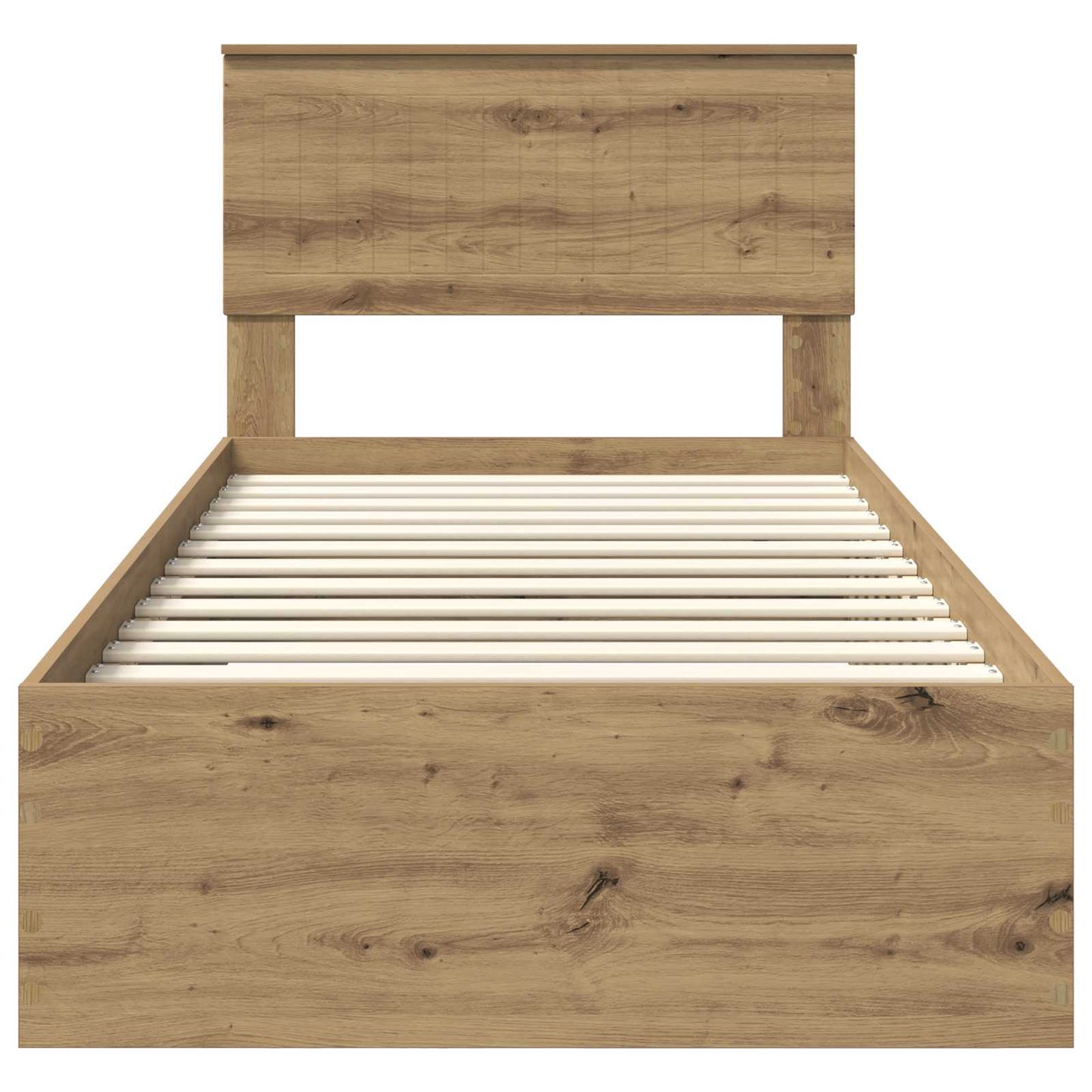 Sengestamme med skuff Artisan eik 90 x 200 cm Konstruert tre