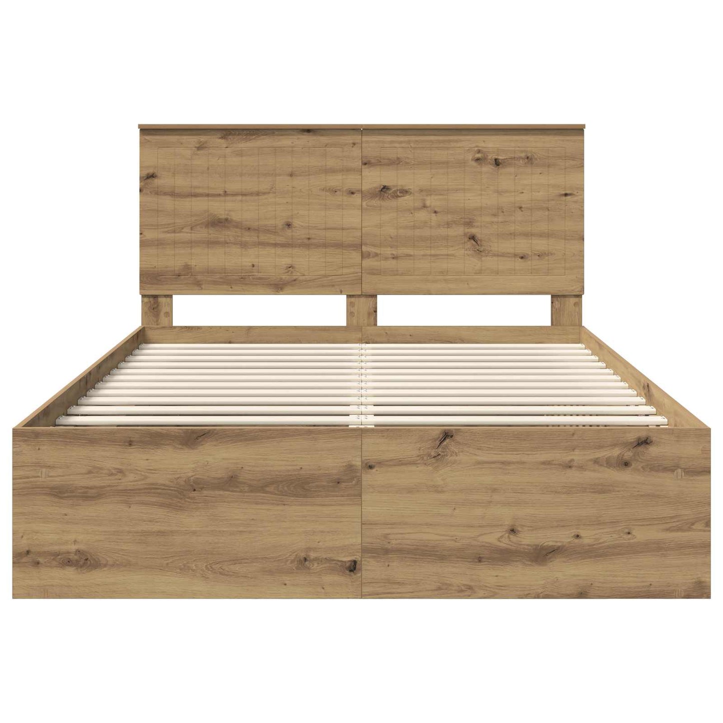 Sengestamme Kunstnerisk Eik 135 x 190 cm Massiv furu