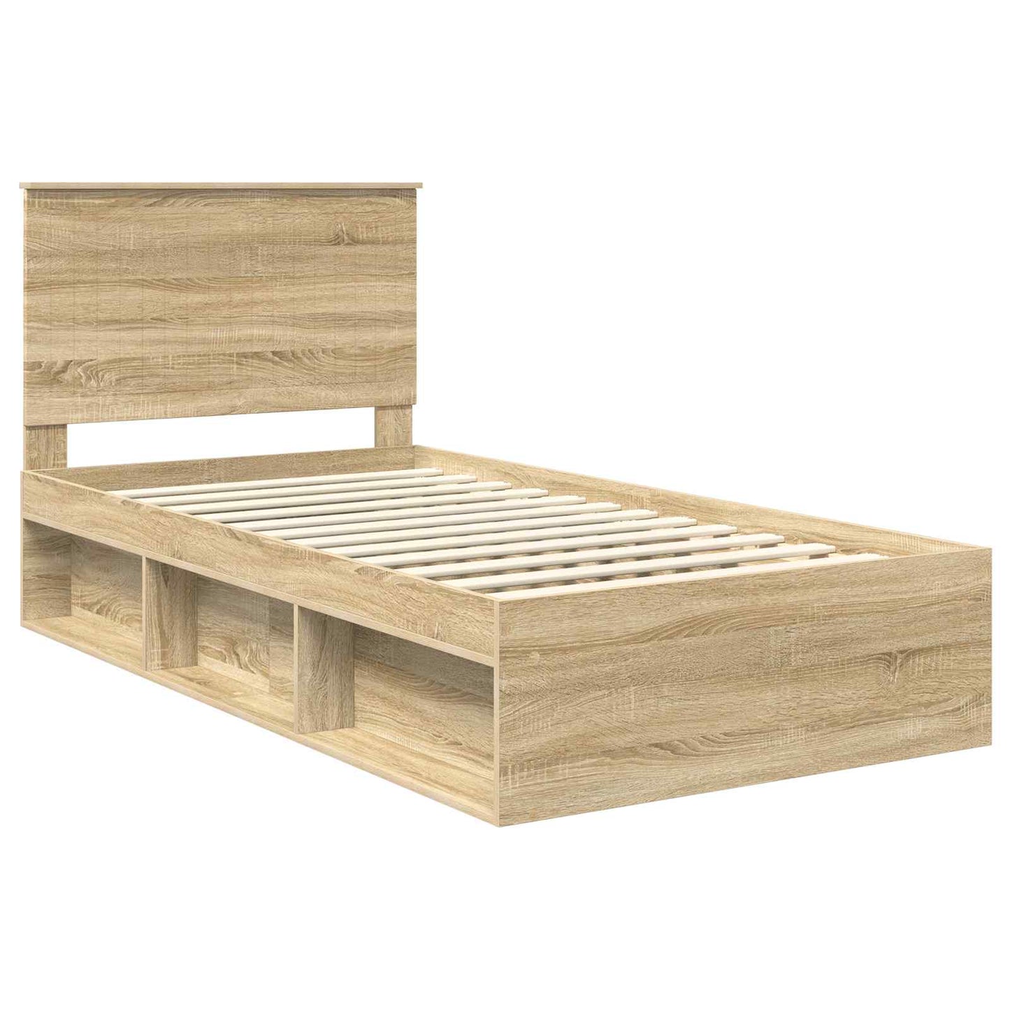 Sengestamme med hodegjerde Sonoma 100 x 200 cm Massiv furu