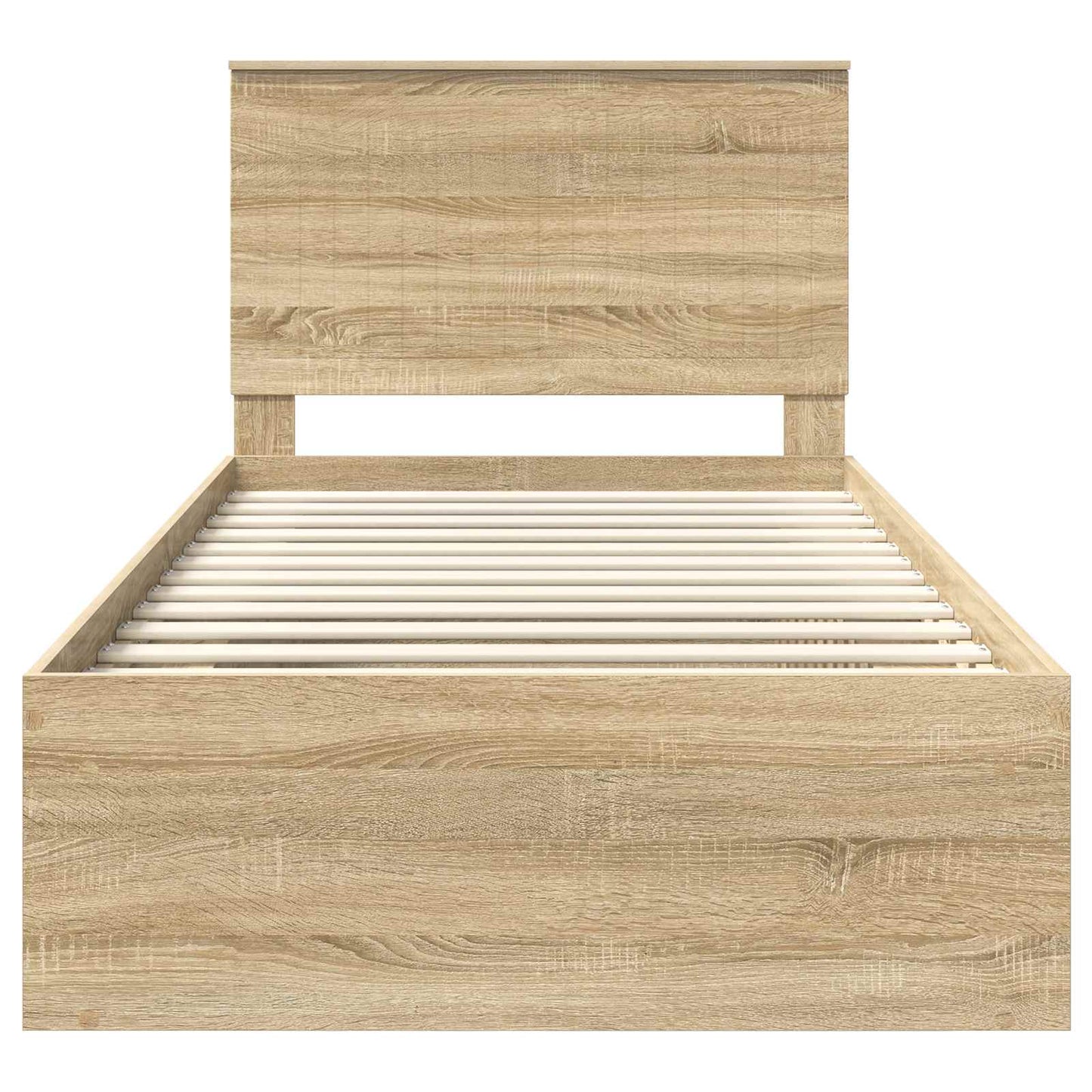 Sengestamme med hodegjerde Sonoma 100 x 200 cm Massiv furu