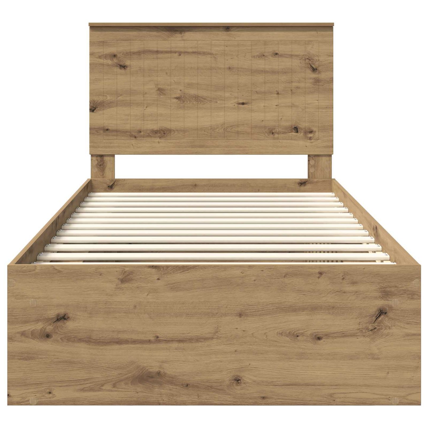 Sengestamme Kunstnerisk Eik 100 x 200 cm Massiv furu