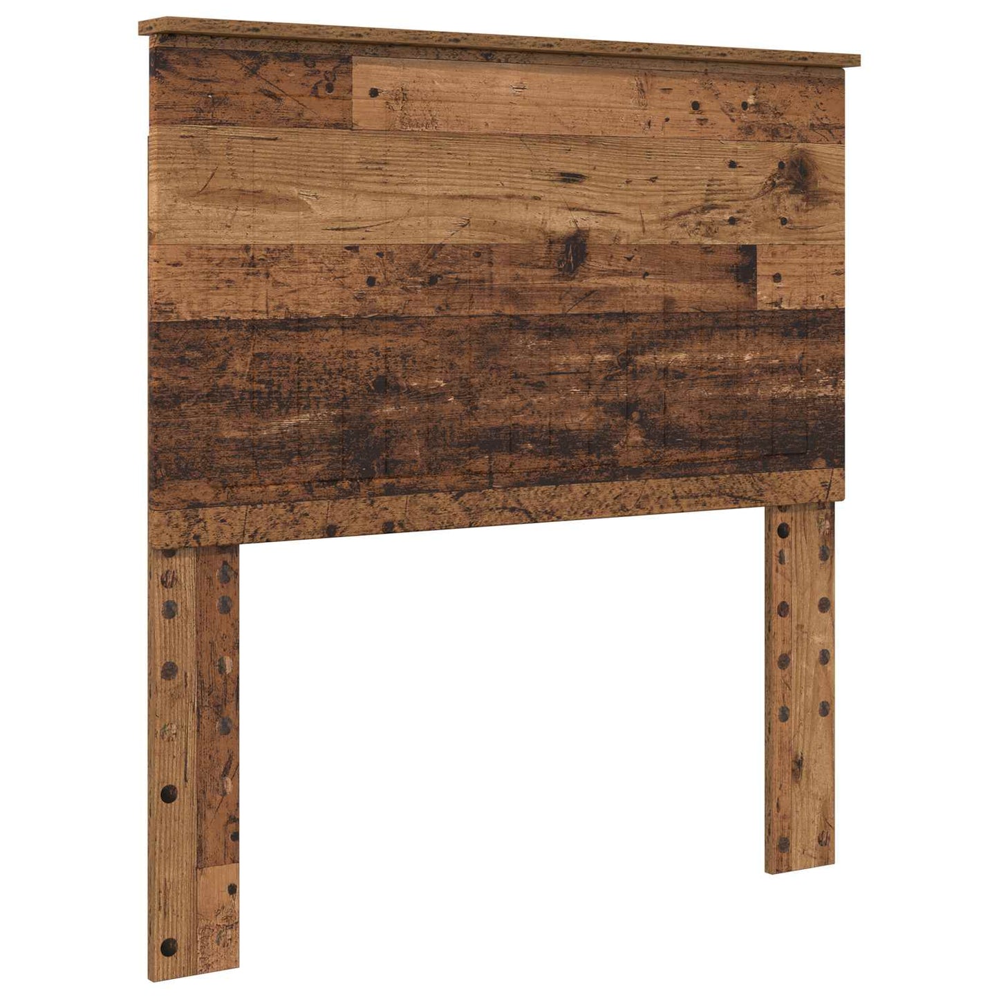 Sengestamme med hodegjerde Gammelt tre 90 x 190 cm Massiv furu