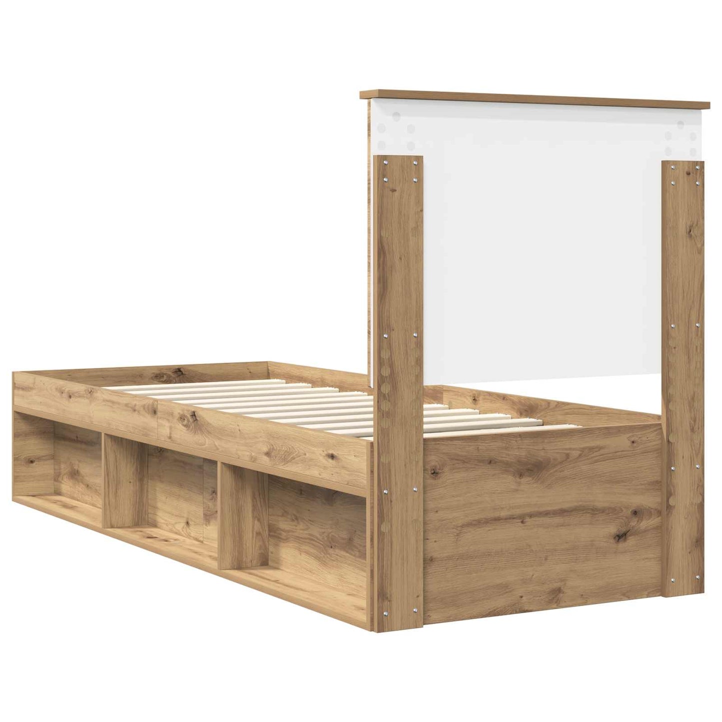 Sengestamme Kunstnerisk Eik 75 x 190 cm Massiv furu
