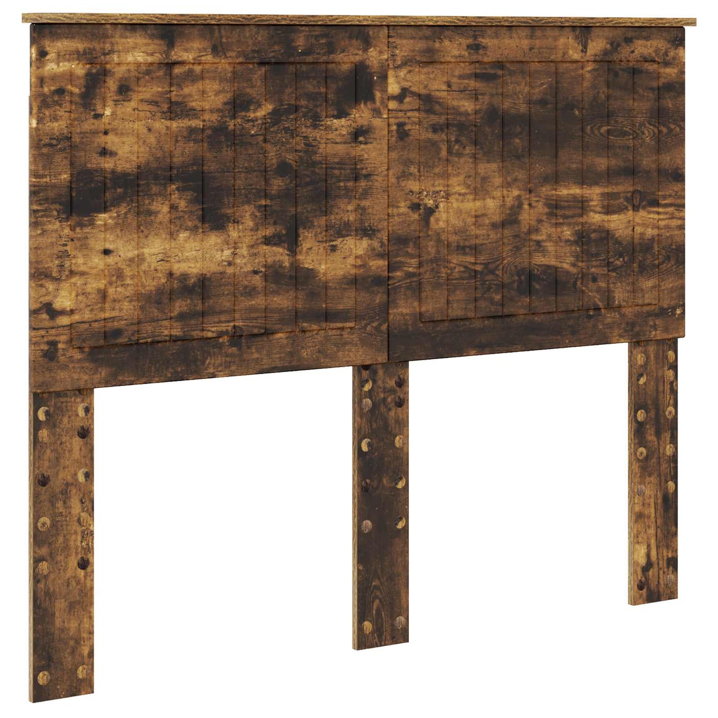 Sengestamme med skuff Røkt eik 135 x 190 cm Ingeniørtre