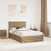 Sengestamme med skuff Artisan Eik 120 x 190 cm Konstruert tre