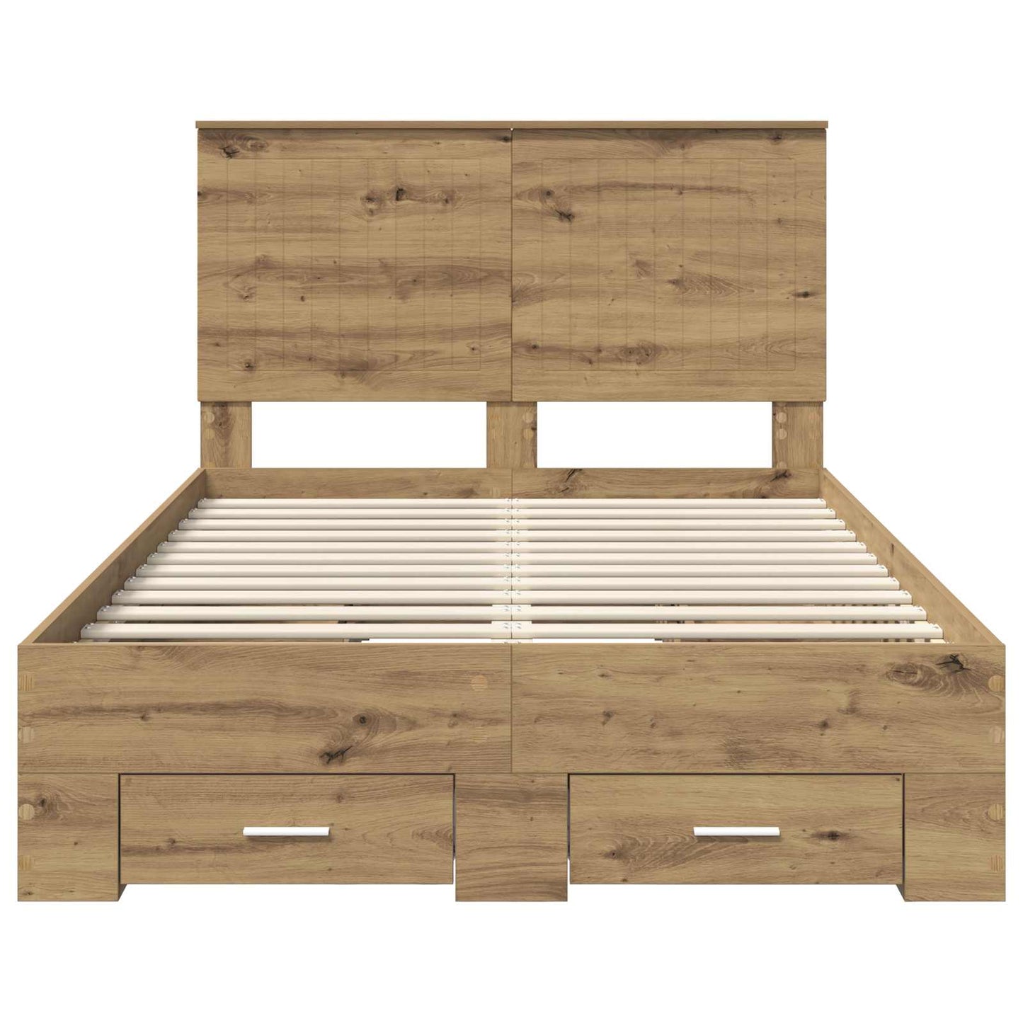 Sengestamme med skuff Artisan Eik 120 x 190 cm Konstruert tre