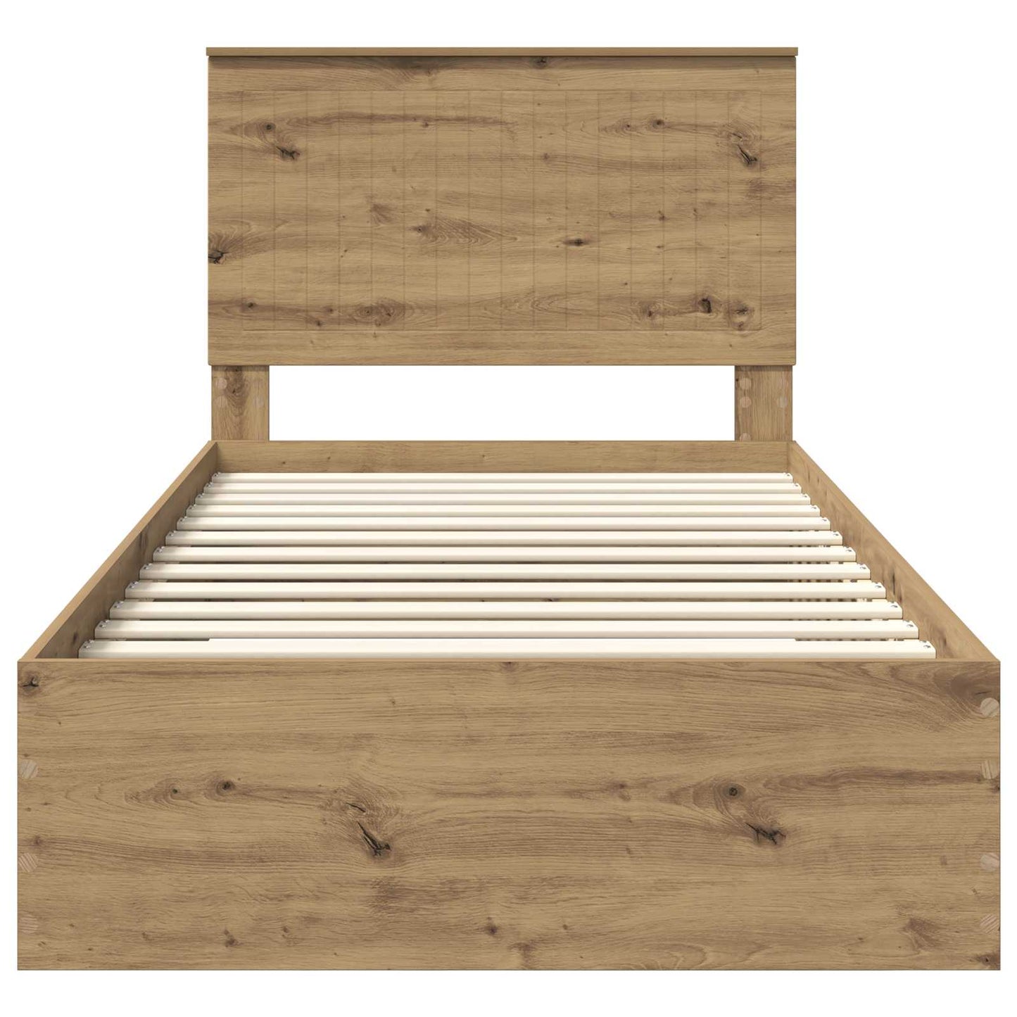 Sengestamme med skuff Artisan Eik 100 x 200 cm Konstruert tre