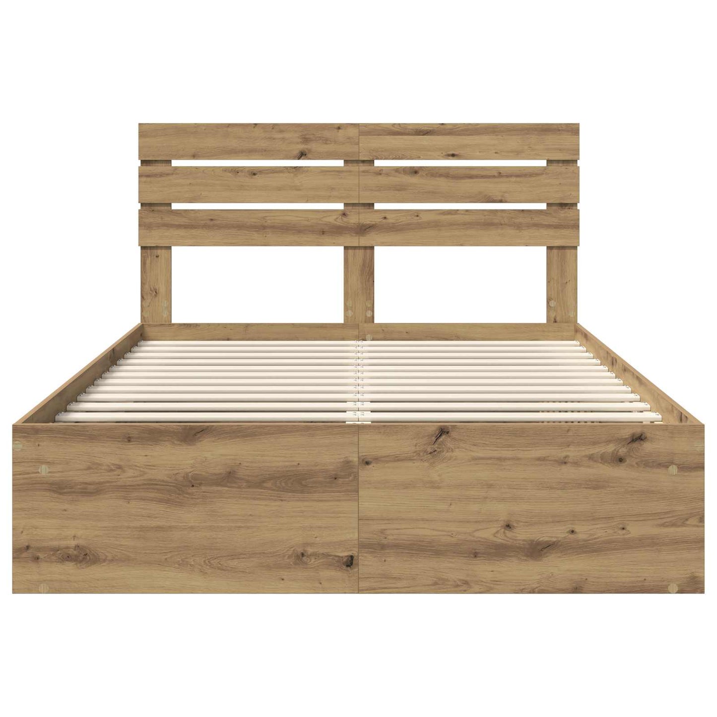 Sengestamme Kunstnerisk Eik 140 x 190 cm Massiv furu