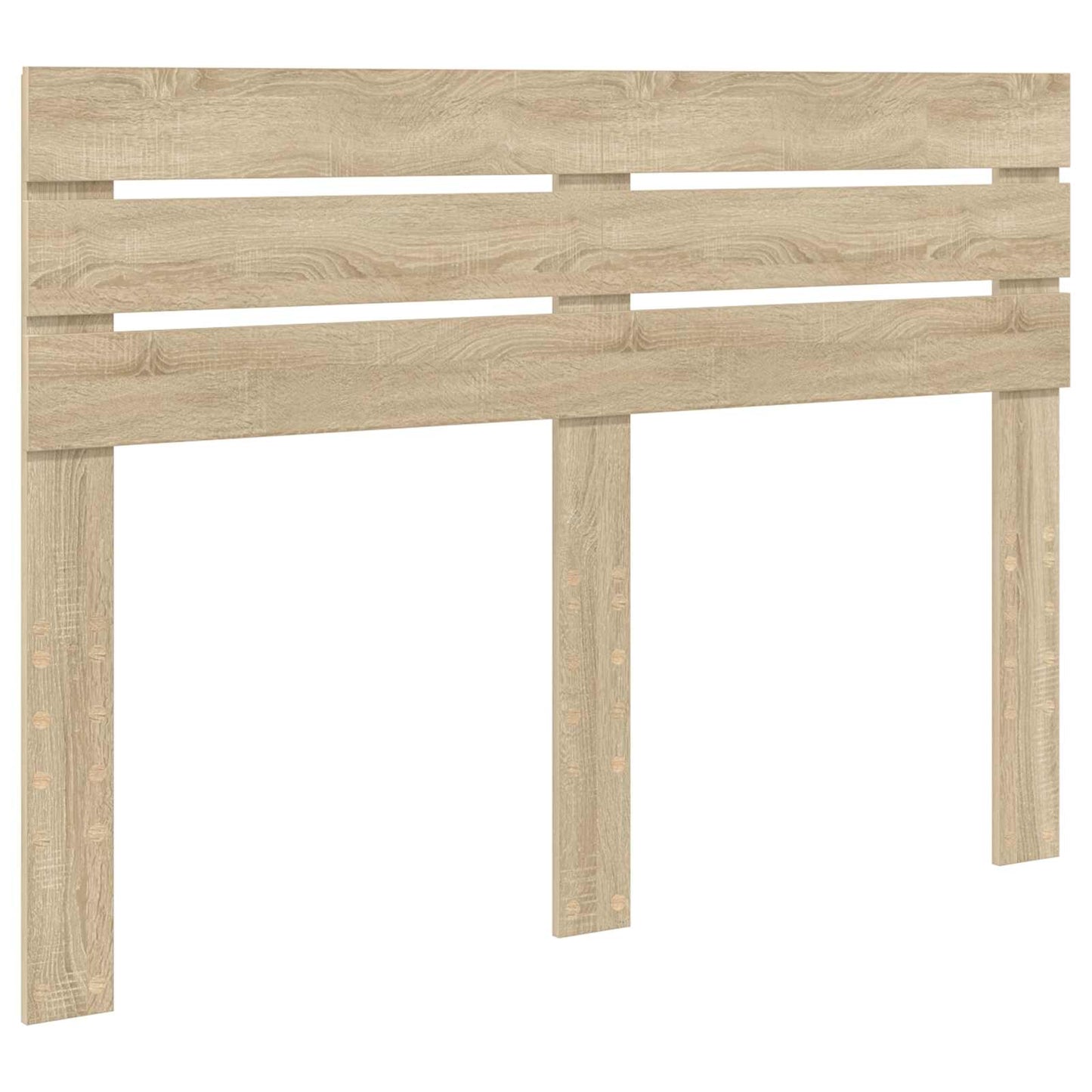 Seng med Oppbevaring Sonoma eik 160 x 200 cm Konstruert tre