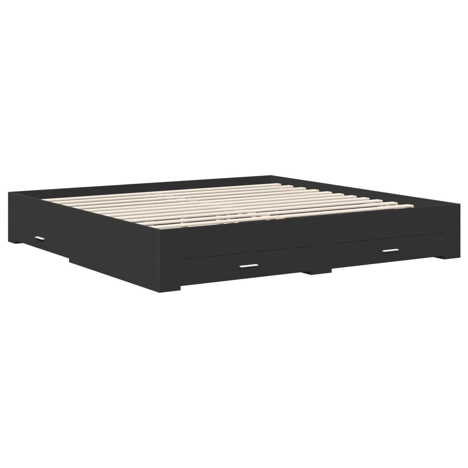 Sengestamme med skuff med hodegjerde med lagring Konstruert tre