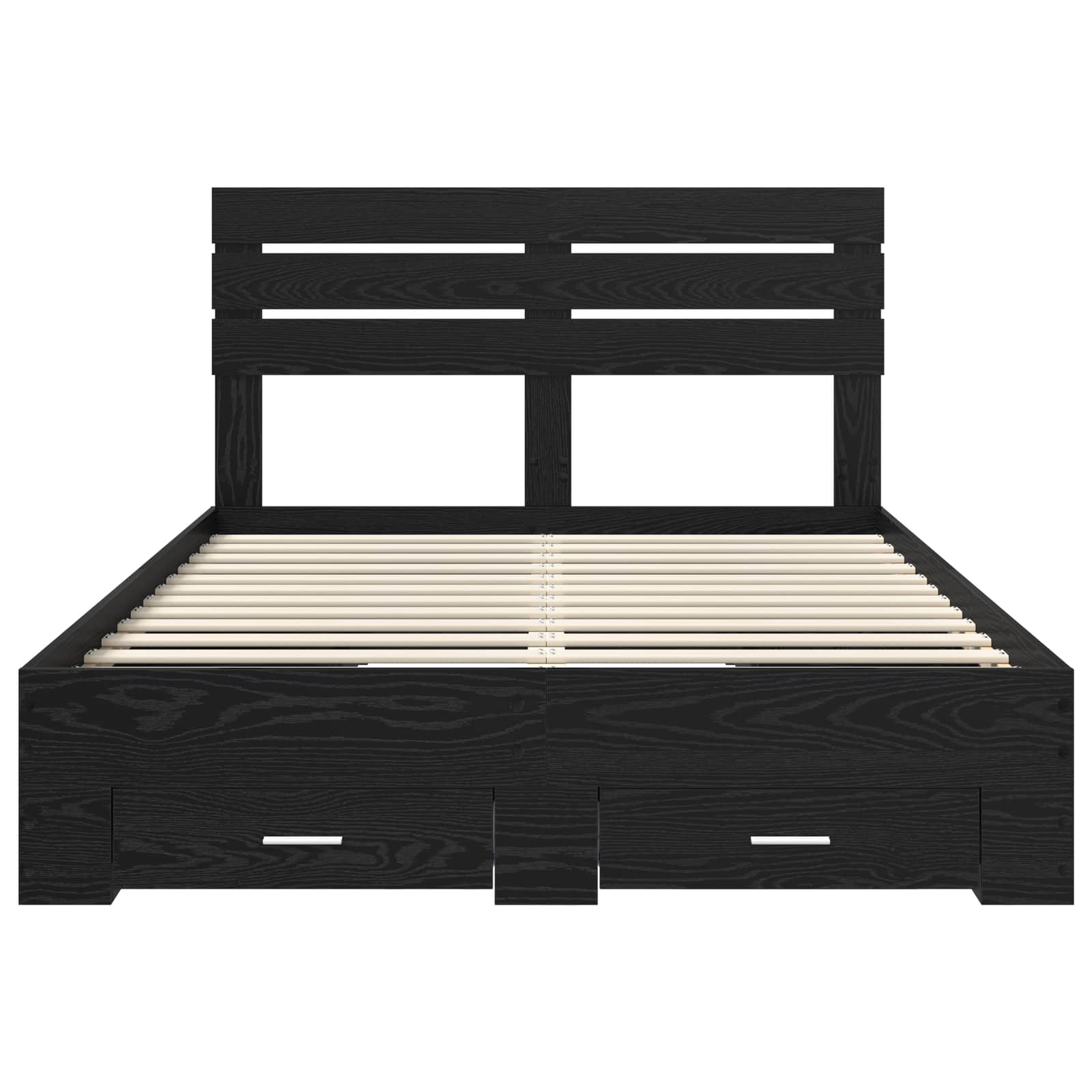 Sengestamme med skuff med hodegjerde med lagring Konstruert tre