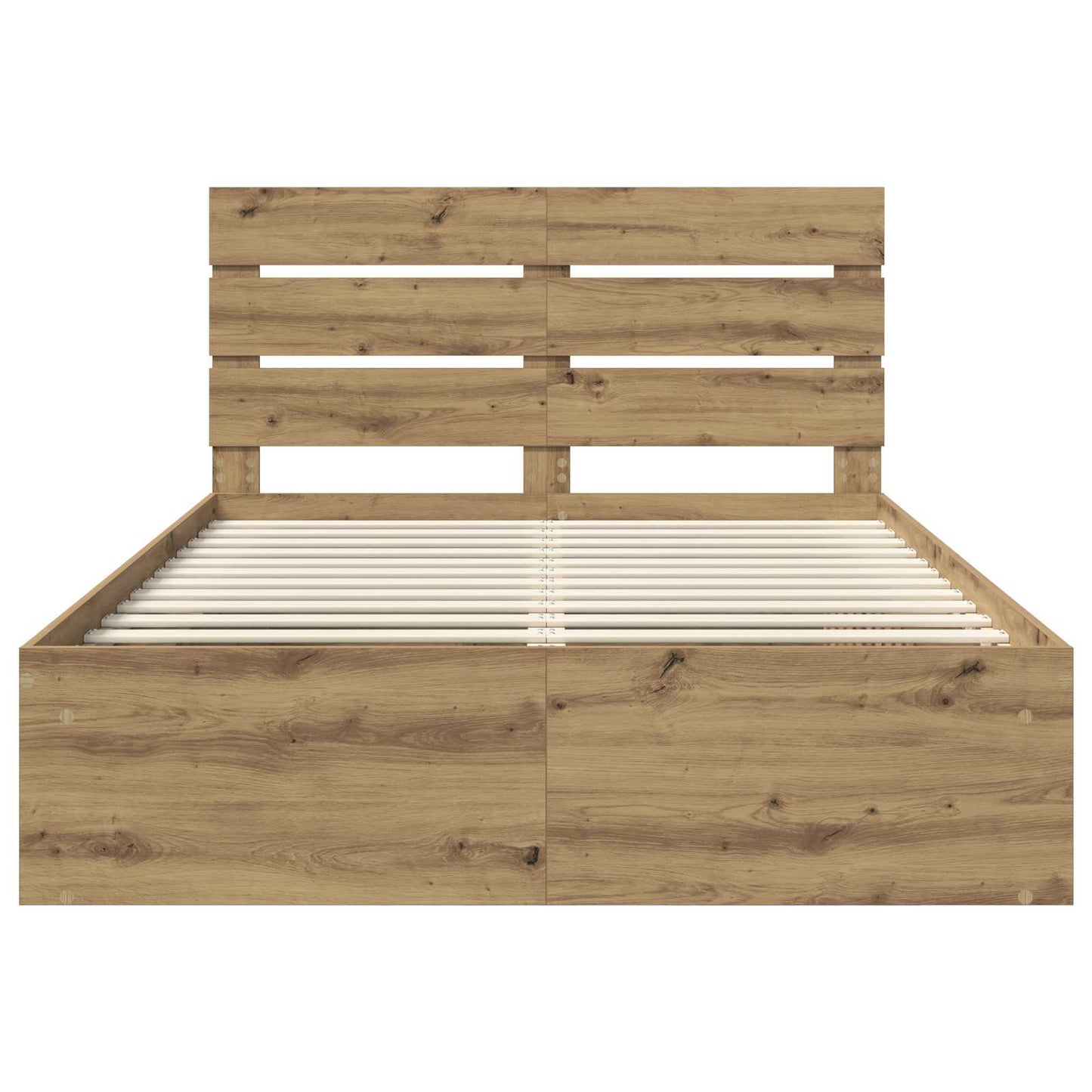 Sengestamme Kunstnerisk Eik 140 x 190 cm Massiv furu
