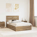 Sengestamme med skuff Artisan Eik 120 x 190 cm Konstruert tre