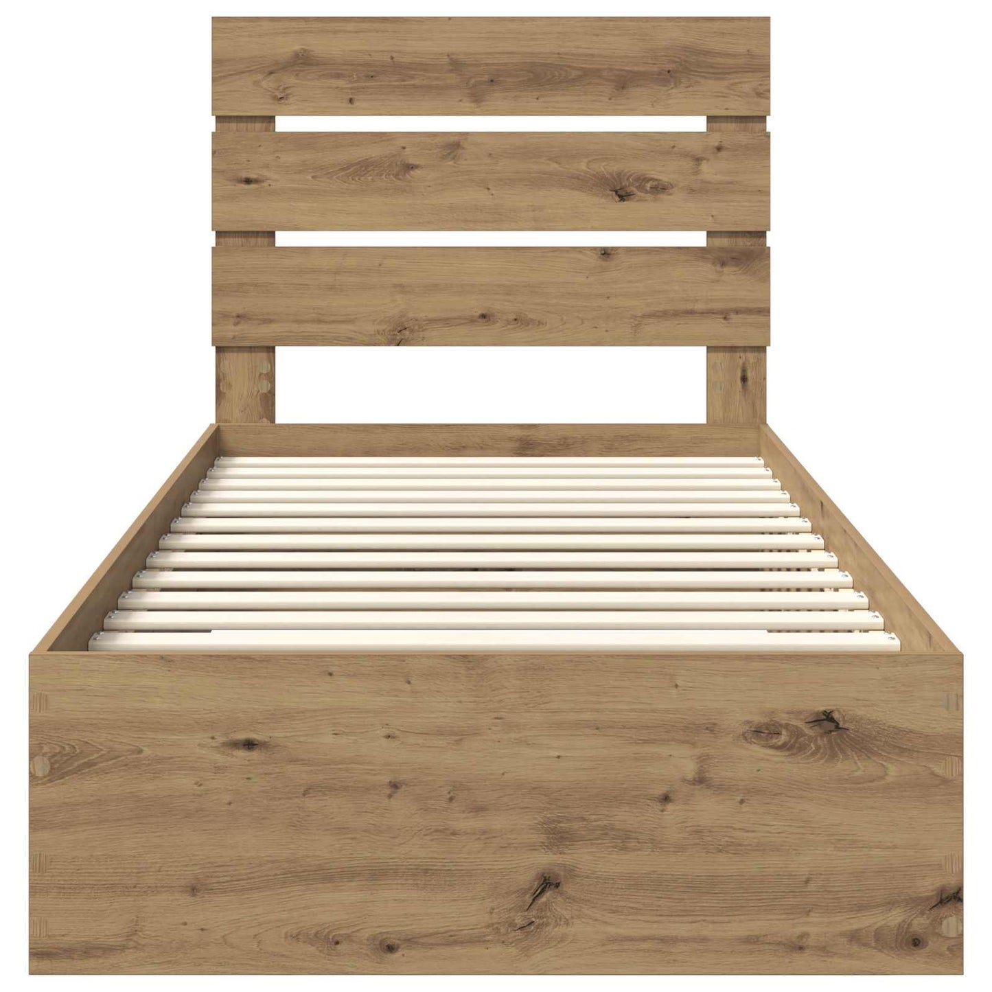 Sengestamme med skuff Artisan Eik 100 x 200 cm Konstruert tre