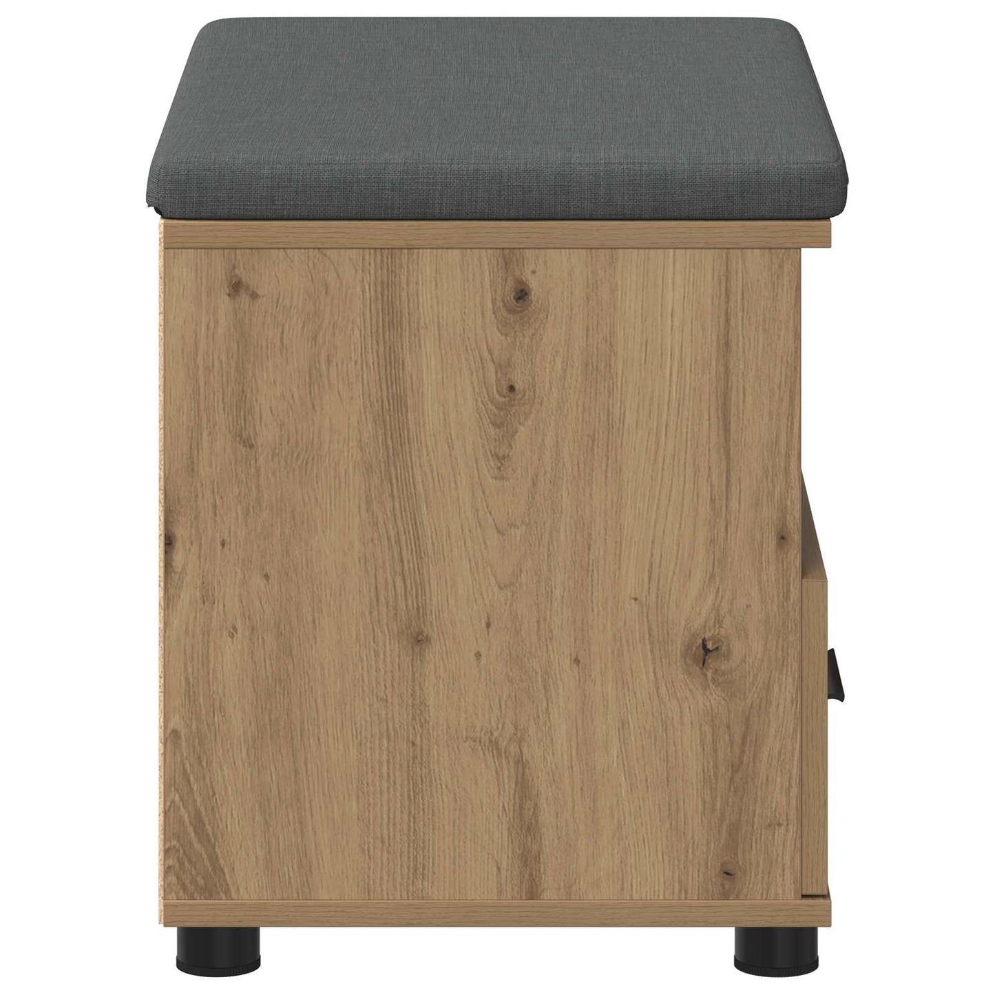 Gangbenk med pute med skuff Artisan Eik 60 x 38 x 46 cm