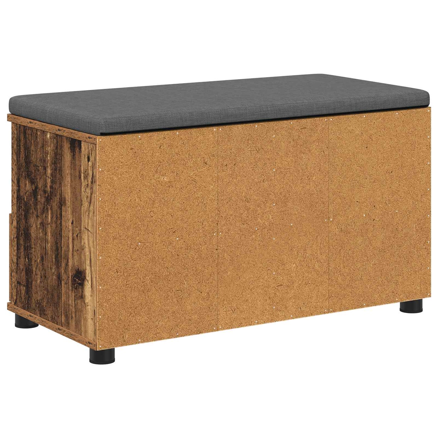 Gangbenk med pute med skuff Gammelt tre 80 x 38 x 46 cm