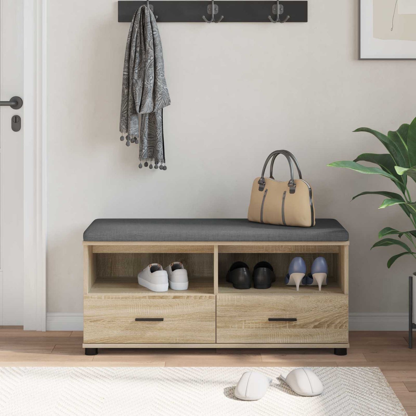 Gangbenk Sonoma eik 100 x 38 x 46 cm